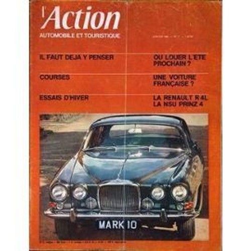 Action Automobile 17 De 1952 Nsu Prinz 4,Renault R4l,Cevennes