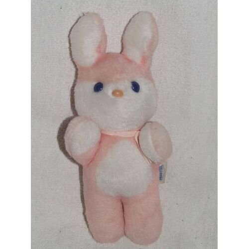 Lapin Pastel Rose Blanc