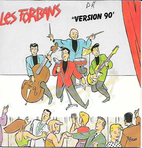 Les Forbans : Version 90 / Be Bop [Vinyle 45 Tours 7"] 1990
