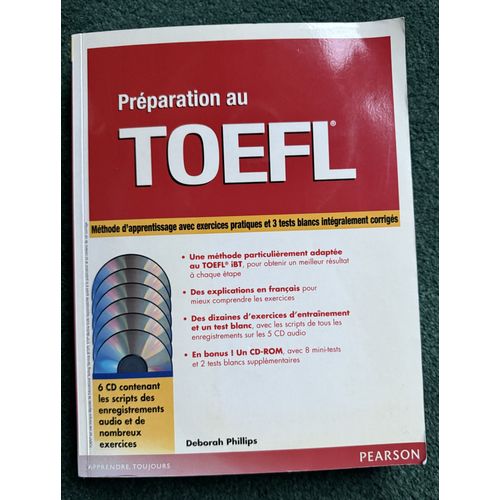 Preparation Au Toefl (Livre + 6 Cds)