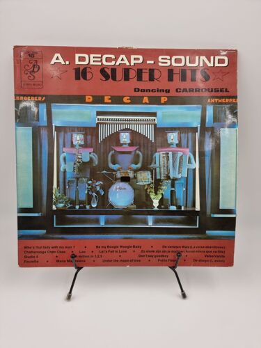 Vinyle 33 Tours A. Decap-Sound 16 Super Hits Dancing Carrousel Avec Fourreau