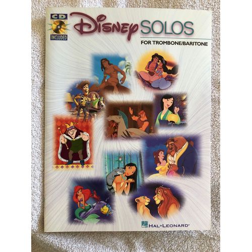 Disney Solos For Trombone/Baritone