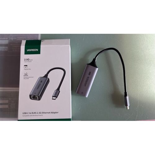 UGREEN - USB-C TO RJ45 2.5G ETHERNET ADAPTER