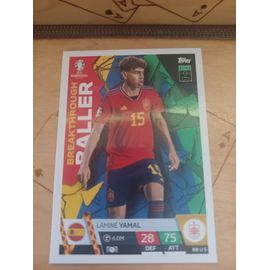 Carte Uefa Euro 2024 Lamine Yamal Bbu5