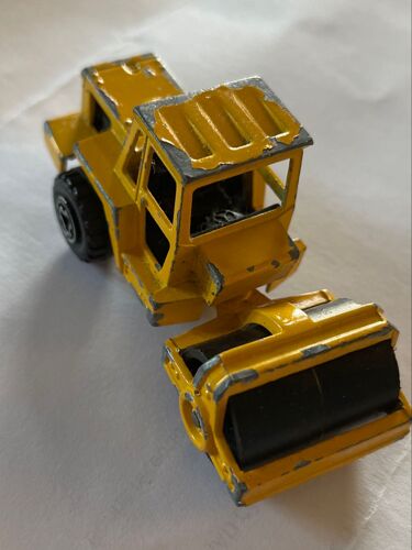 Majorette Rouleau Chantier Jaune 