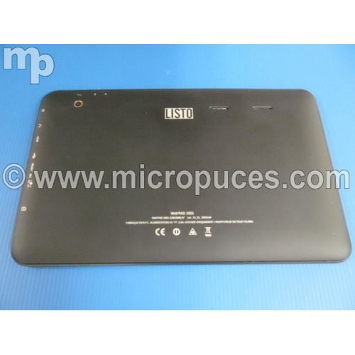 Tablette Listo Web'PAD 1001 4 Go 10.1 pouces Noir