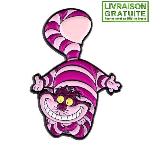 Pin'S Pins Chat Du Cheshire Alice Au Pays Des Merveilles (Réf 2)