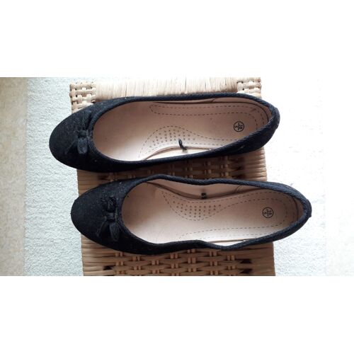 Ballerines Noires Neuves - 38