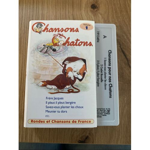 Chansons Chatons Vol 1 Cassette Audio