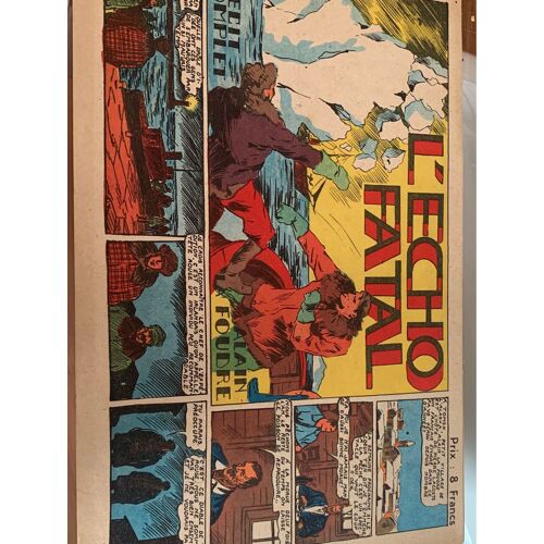 C4 L’Écho Fatal Alain, La Foudre, Récit Complet, 1946