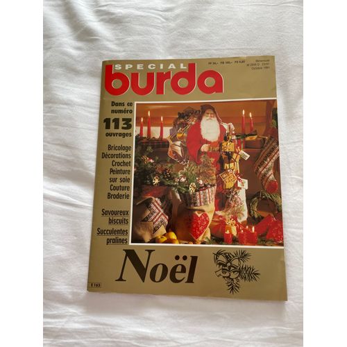 Burda Spécial Noël Octobre 1991