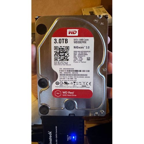 Disque WD Red NAS 3 To WD30EFRX