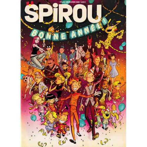Spirou Magazine - N°4420 - 28 Décembre 2022 - Bonne Année !