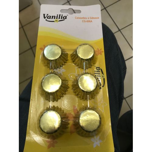 Caissettes À Gâteaux Vanilia Refait Cg-006a 6cm Sous Blister De 120 Pieces Lot De 10
