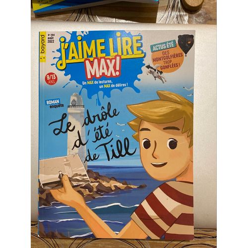 J’Aime Lire Max! Le Drôle D’Été De Till