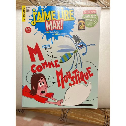 J’Aime Lire Max! M Comme Moustique 