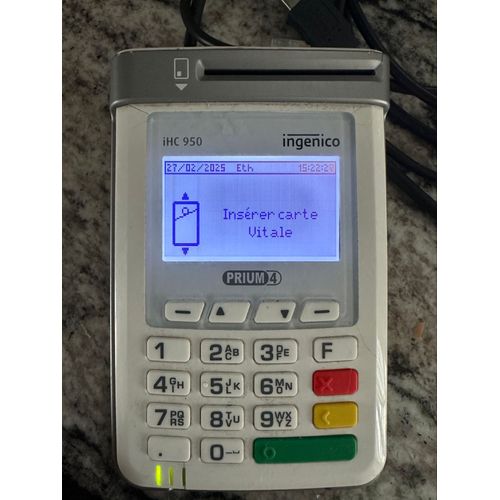 Lecteur carte à puce PRIUM 4 ingenico