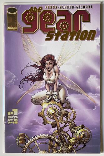 Gear Station #1 (Image Comics) Gold Foil Michael Turner Variant (2000)