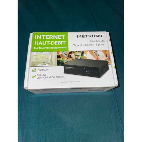 Switch RJ45 Metronic 