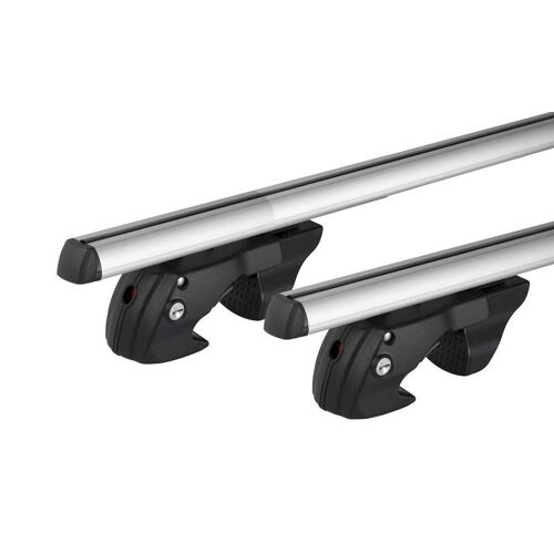 Barres De Toit Aluminium Pour Kia Carens De 1999 À 2006 - Avec Barres Longitudinales