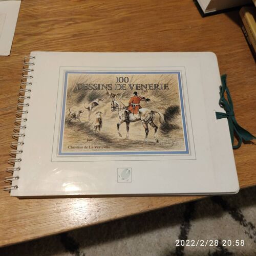 100 Dessins De Venerie, Christian De La Verteville
