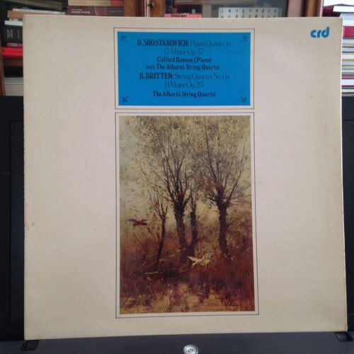 Dmitri Shostakovich (Dimitri Chostakovitch): Piano Quintet In G Minor Op. 57 (Quintette Pour Piano Et Cordes En Sol Mineur) - Benjamin Britten: String Quartet N°1 In D Major Op. 25 (Quatuor À Cordes)