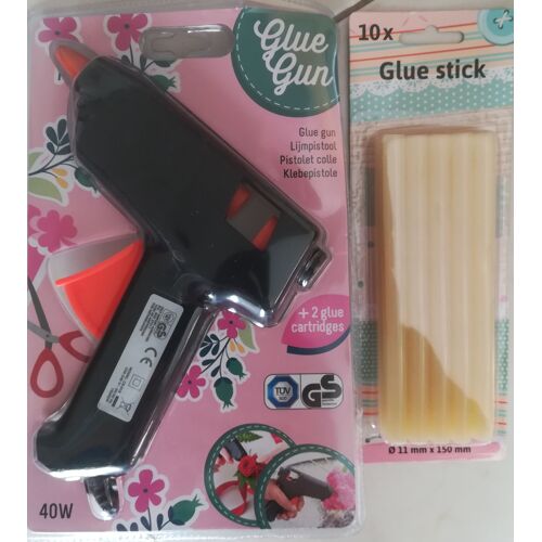 Pistolet à colle + recharges