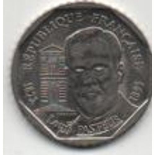 Pièce 2 Francs Louis Pasteur 1995