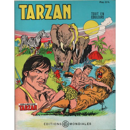 Tarzan N°37 Éditions Mondiales Del Duca