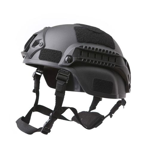 Casque Airsoft Noir Taille Ajustable
