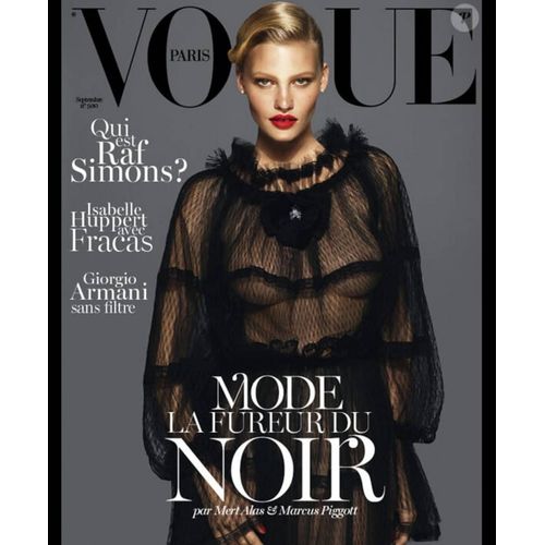 Magazine Vogue Paris. Septembre 2012# Lara Stone