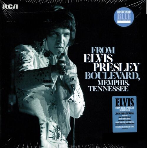 Elvis Presley From Elvis Presley Bld Memphis Tennesse Ftd 2 Blue Lps N°2286 / 3500 Exemplaires Au Monde Seulement Soundboard Recording Sortie En 2023
