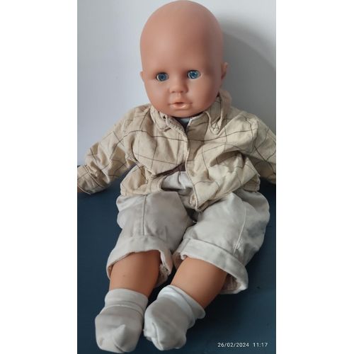 Vintage Poupon Poupée Berchet + Gigoteuse Baby Nurse