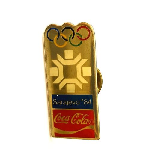 Pins Jeux Olympiques Sarajevo 84 Coca Cola