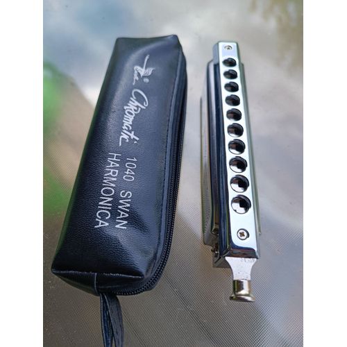 Harmonica Chromatique 10 Trous Tonalité Do