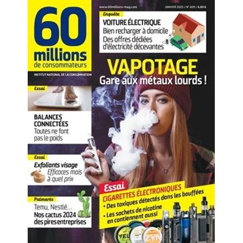 60 Millions De Consommateurs N°609 Janvier 2025