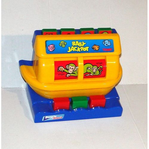Baby Jackpot Jeu D'eveil Jouet Tomy Vintage 89