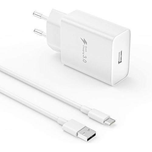 JGD-Chargeur USB C Rapide pour Samsung Galaxy A16 A15 A14 A13 A12 4G/5G A06 A05S A04S A55 A54 A35 A34 A53 A33 A32 A52 A25 S24 S23 S22 S21 S20, Compatible Xiaomi, Huawei, Google etc. avec 2m Câble USB