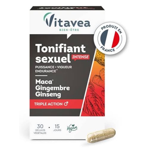 Vitavea Bien-Etre Complément Alimentaire Tonifiant Sexuel Intense Pour Homme 