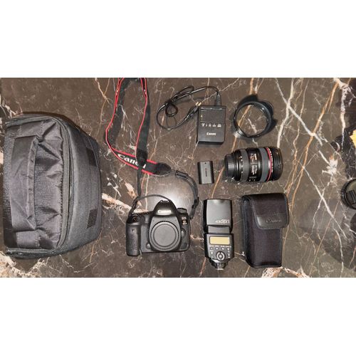 PACK Canon EOS 5D Mark IV 30.4 mpix + Objectif 24-70mm + Flash Speedlite 430EX II