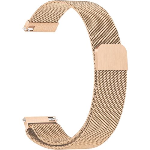 Métal Bracelet Compatible Pour Samsung Galaxy Watch 5 40mm 44mm, Bracelet Pour Samsung Watch 7/4/6/Active 2/Active, Acier Inoxydable Réglable, 20mm Metal Bracelet Samsung Watch (Or[Hua121816]
