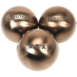 Boules De Pétanque Obut Boules De Pétanque Obut Atx Competition 74mm M Argent Métalisé 670g