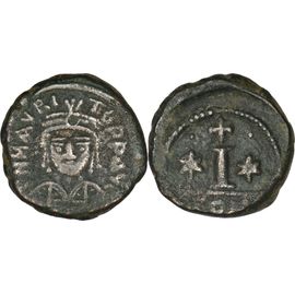 Byzance - Decanummium - Maurice Tibere - 582 Ad - Qualite Tres Rare - Bc.498a Variante - 24-411
