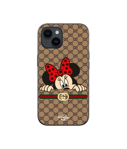 Coque Iphone 15 Plus Minnie Gucci