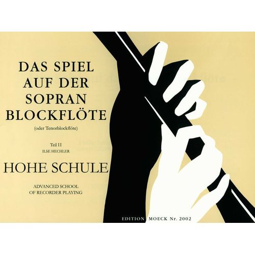 Das Spiel Auf Der Sopran Blockflöte, Teil 2 Hohe Schule