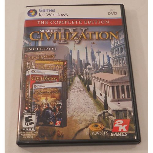 Sid Meier's Civilization Iv: The Complete Edition - Pc - Jeux Pour Windows