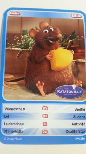 Carte Disney Delhaize N°179 Emile
