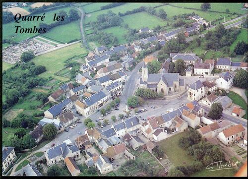 Carte Postale Images Du Morvan, Au Coeur De La Bourgogne, Quarré Les Tombes, 1992