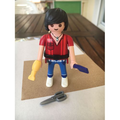 Playmobil 70159 Série 16 : Hairdresser : Barber : Coiffeur