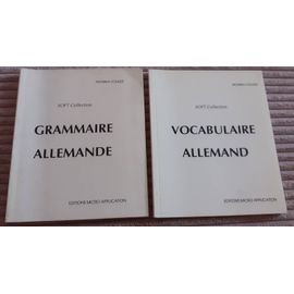 Vocabulaire Et Grammaire Allemande Soft Collection Minika Volker